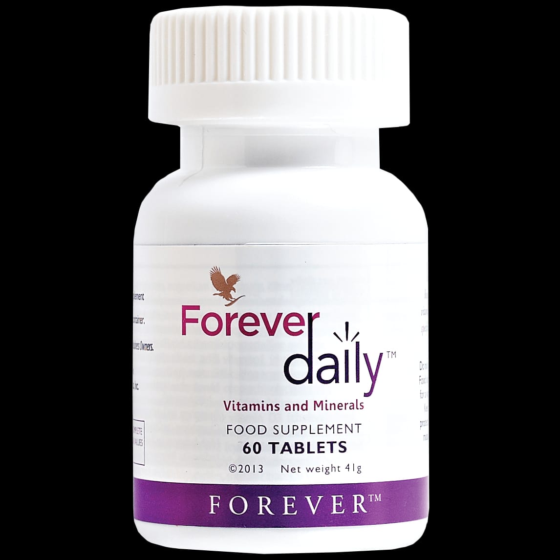 Forever Daily comprehensive daily supplement with vitamins, minerals, and antioxidants to boost energy, strengthen immunity, and promote general wellness.