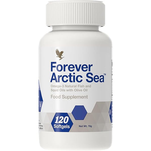 Premium omega-3 supplement – Forever Arctic Sea for heart, brain, and joint wellness.