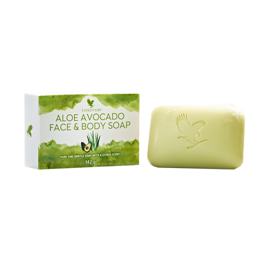 Natural skincare soap – Forever Avocado Soap for gentle cleansing, hydration, and skin nourishment.
