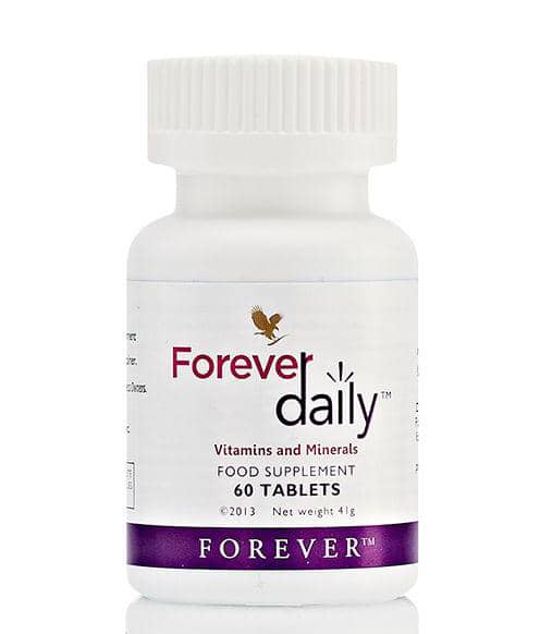 Comprehensive daily supplement with 55 essential nutrients, including vitamins, minerals, and antioxidants