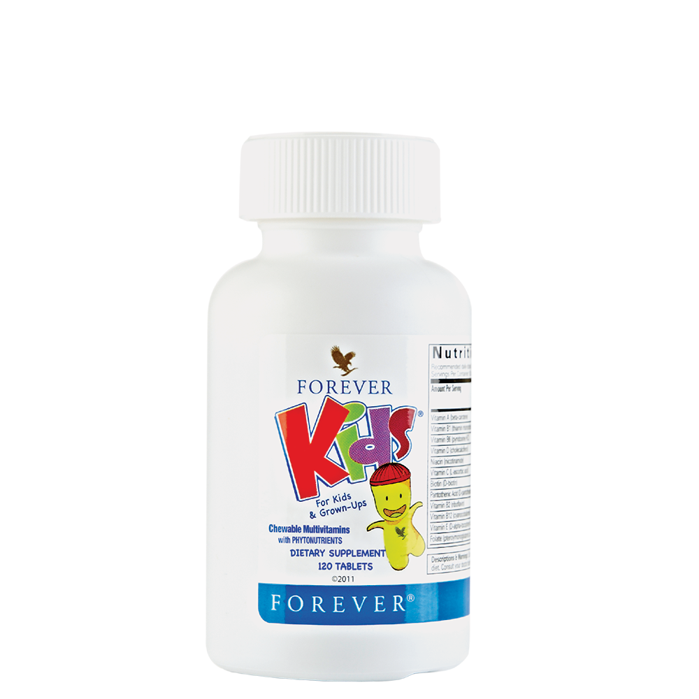 Nutritious and tasty – Forever Kids multivitamins for daily energy, immunity, and healthy development.
