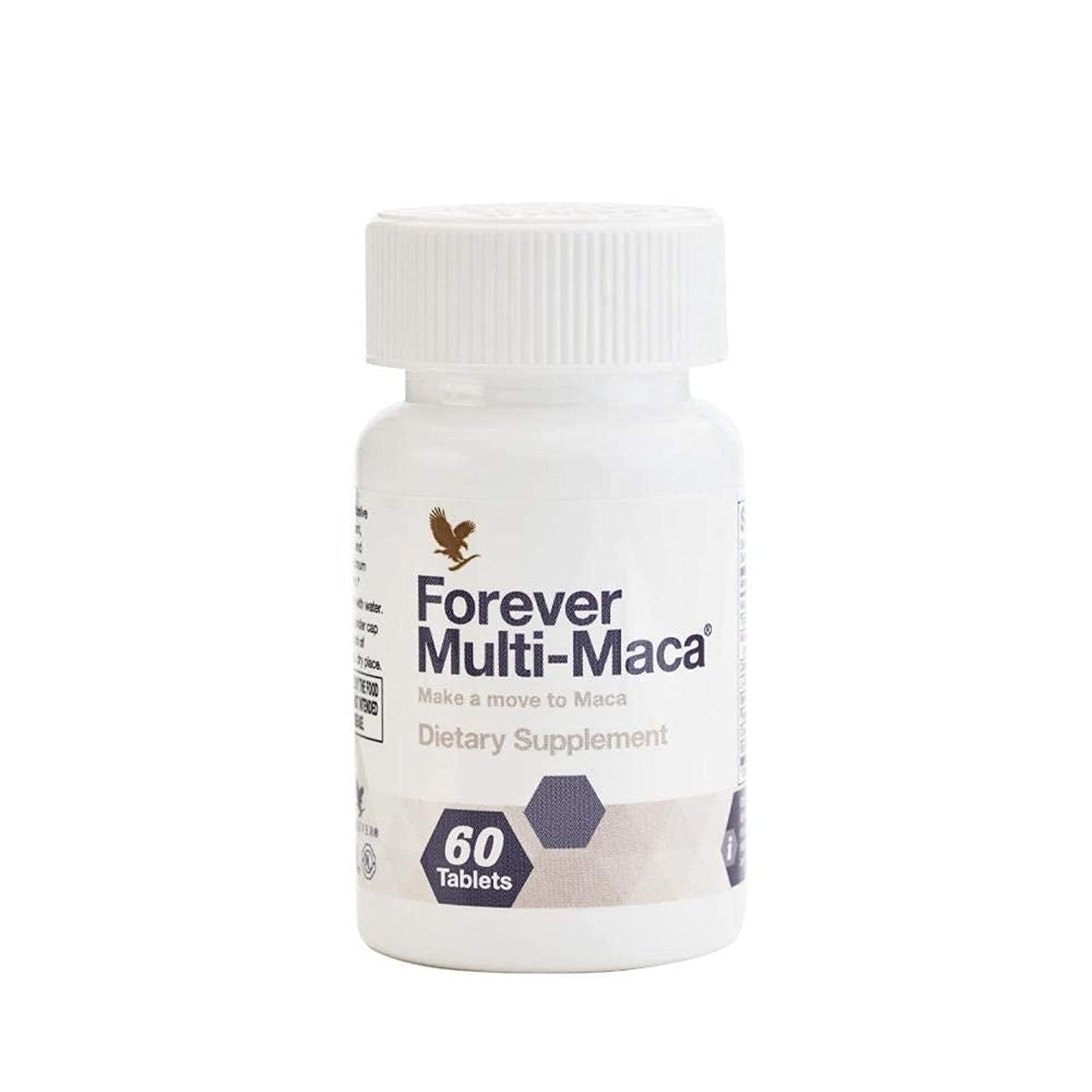 Premium men’s wellness supplement – Forever Multi-Maca for energy, stamina, and overall vitality.