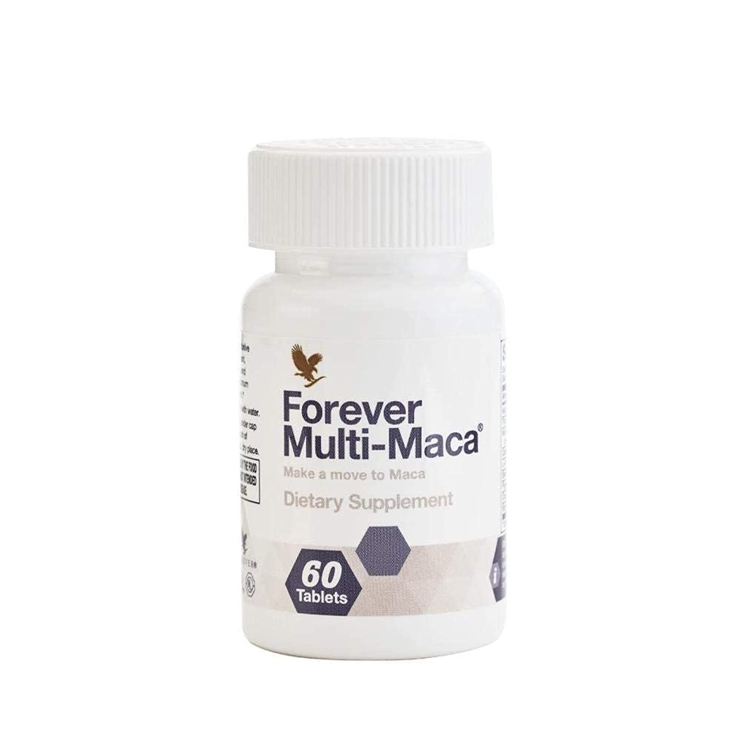 Premium men’s wellness supplement – Forever Multi-Maca for energy, stamina, and overall vitality.