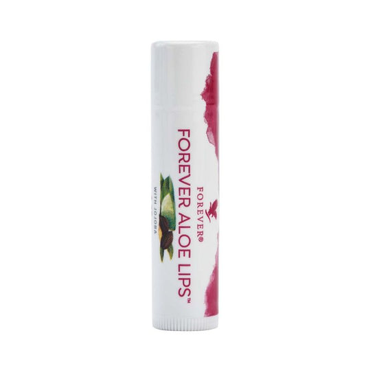 Aloe-based lip balm supporting smooth, soft, and healthy lips