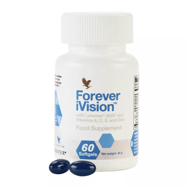 Eye health supplement with lutein, zeaxanthin, and vitamins A, C, E for clear vision