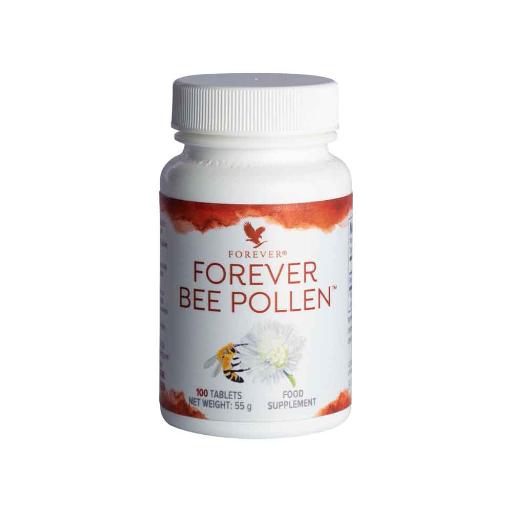 Forever Bee Pollen supports vitality, stamina, immune health, and overall wellness.
